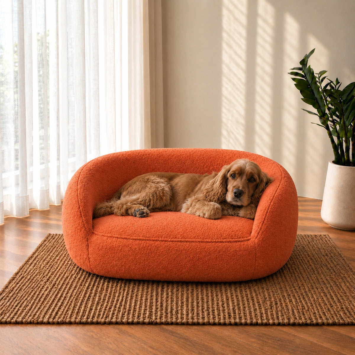 The Boucle Club Pet Chair