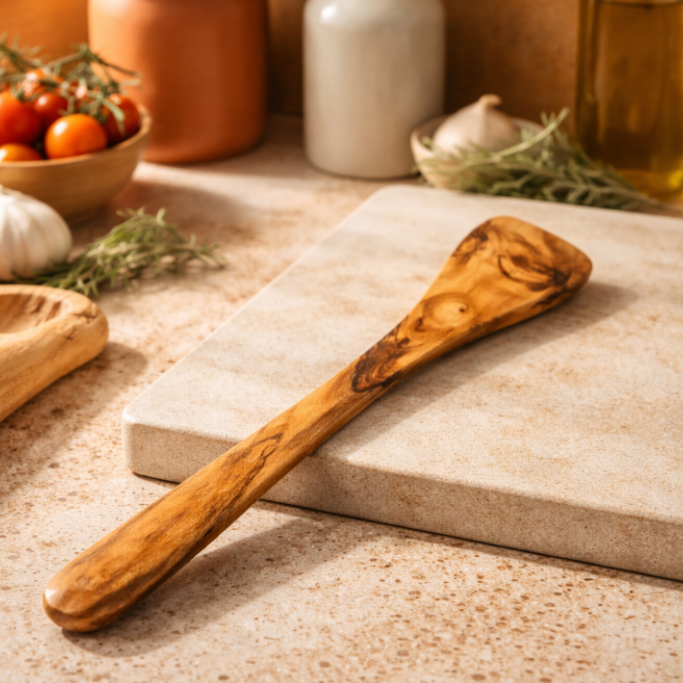 OLIVE WOOD SPATULA