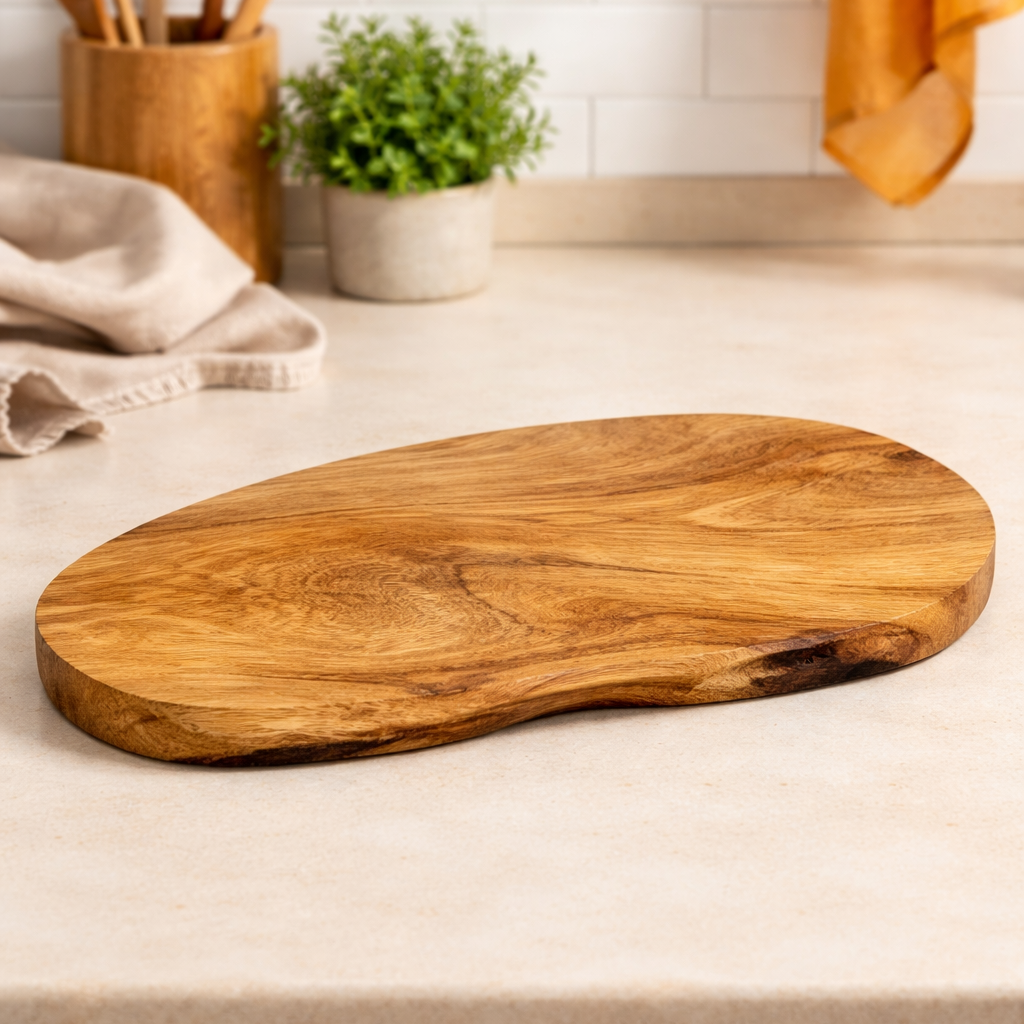 OLIVE WOOD CHOPPING BOARD SHAPELESS