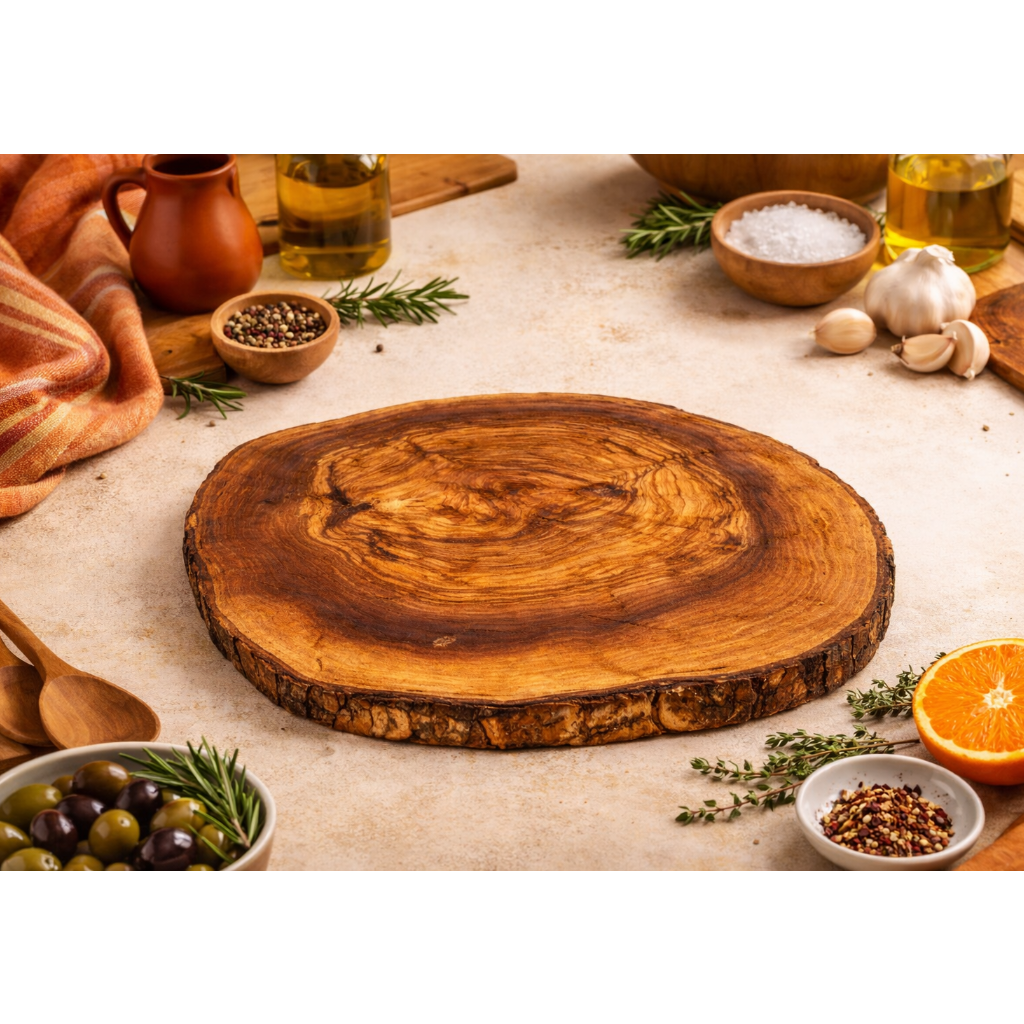 OLIVE WOOD TRIVET