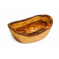 OLIVE WOOD RUSTIC DISH