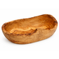 OLIVE WOOD RUSTIC FRUIT BASKET