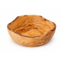OLIVE WOOD RUSTIC BOWL