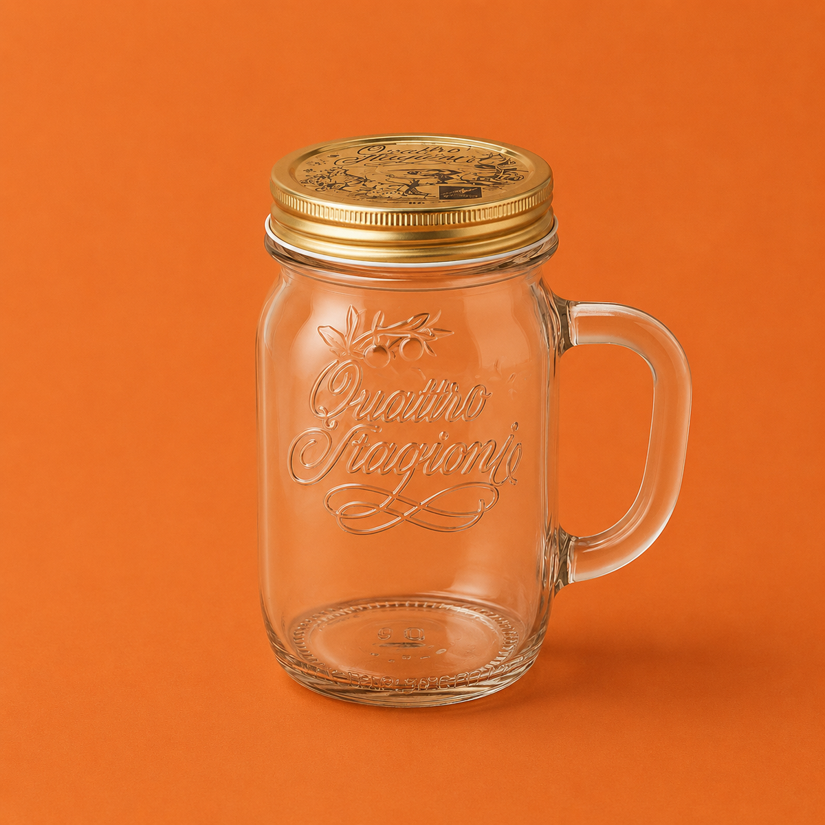 Quattro Stagioni Jar with Handle