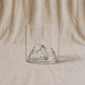 3D Mountain Borosilicate Espresso Cup