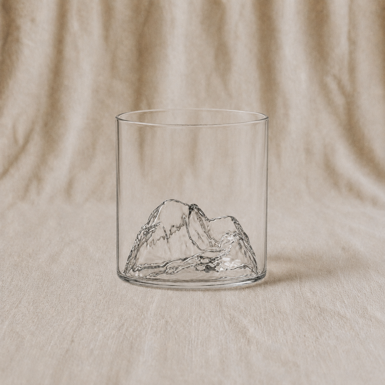 3D Mountain Borosilicate Espresso Cup