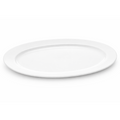 Classic White Oval Plate