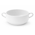 Classic White Soup Bowl Handles 30CL