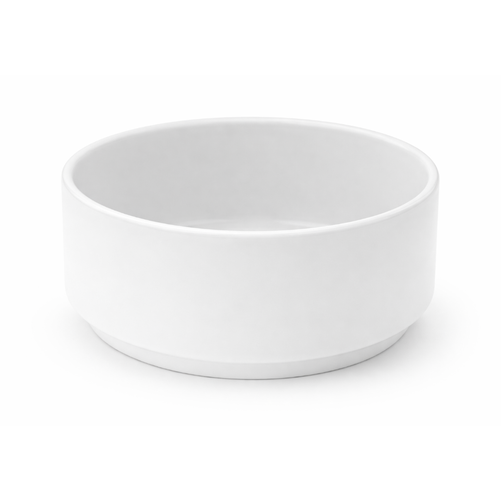 Classic White Soup Bowl No Handle
