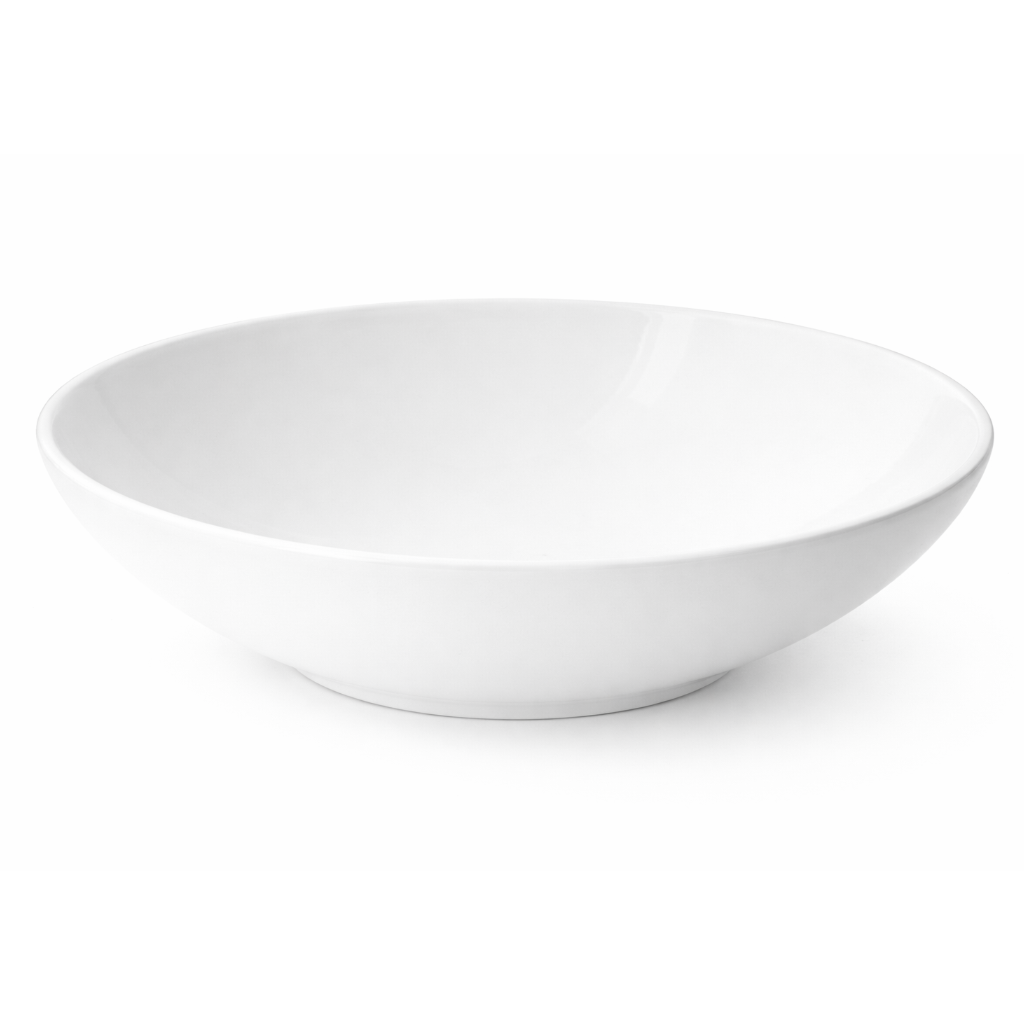 Classic White Coupe Deep Plate