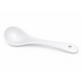 Classic White Spoon For Sauce Pot (11cm)