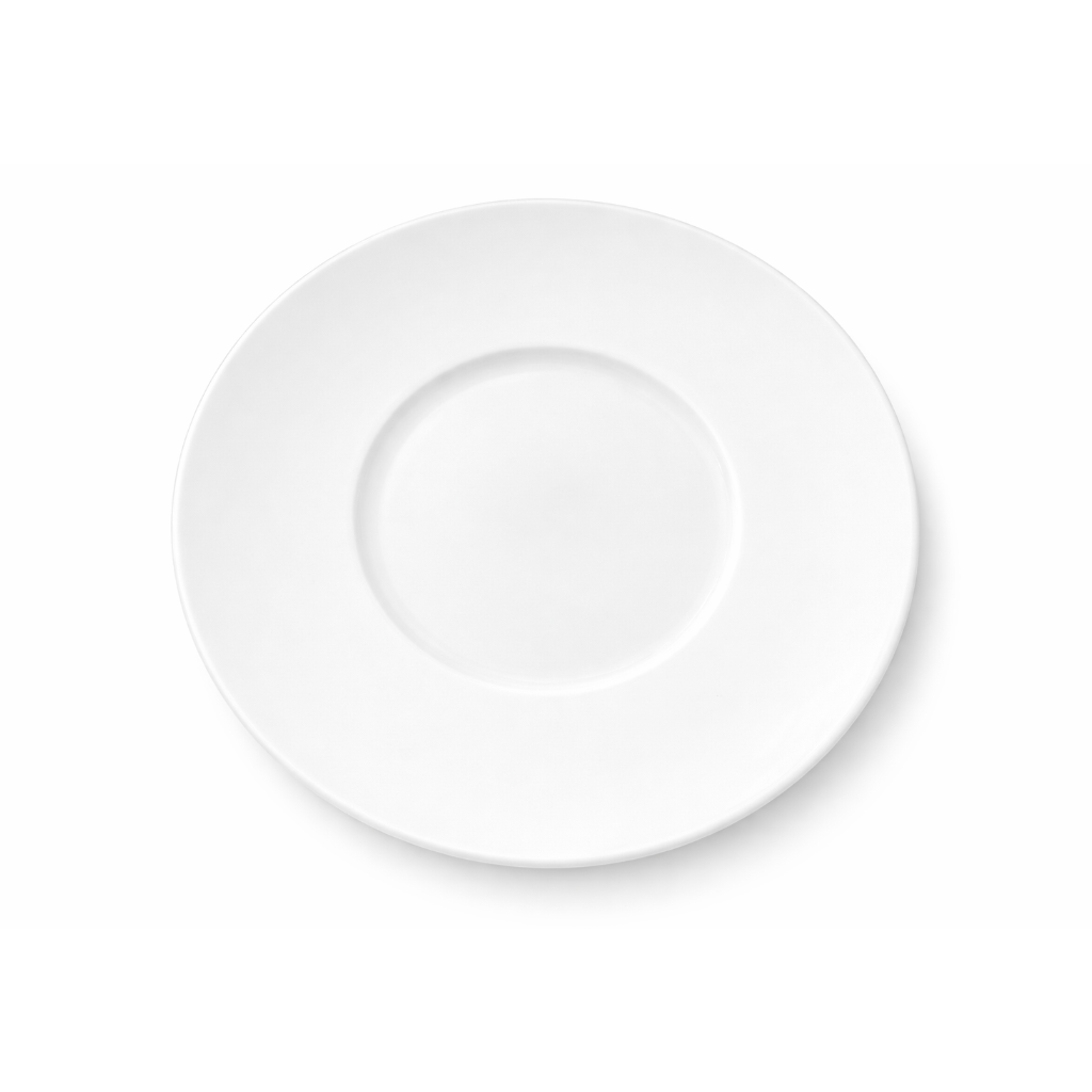 Classic White Gourmet Flat Plate