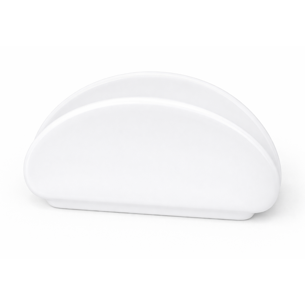 Classic White Napkin Holder