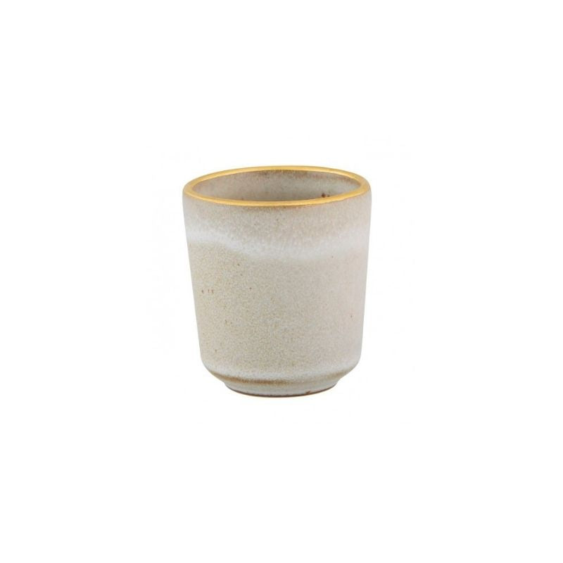 Gold Stone Bowl White Dia