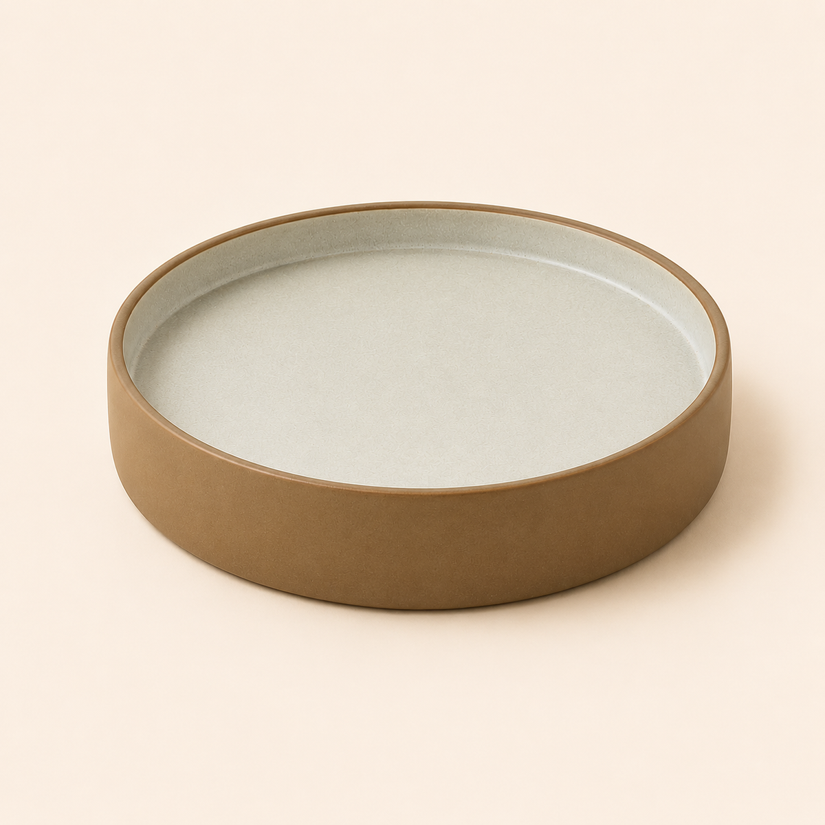 Stoneware Coupe Bowl Plate (2 Pcs)