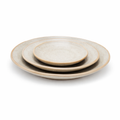 Shapeless Deep Plate Sandy Beige