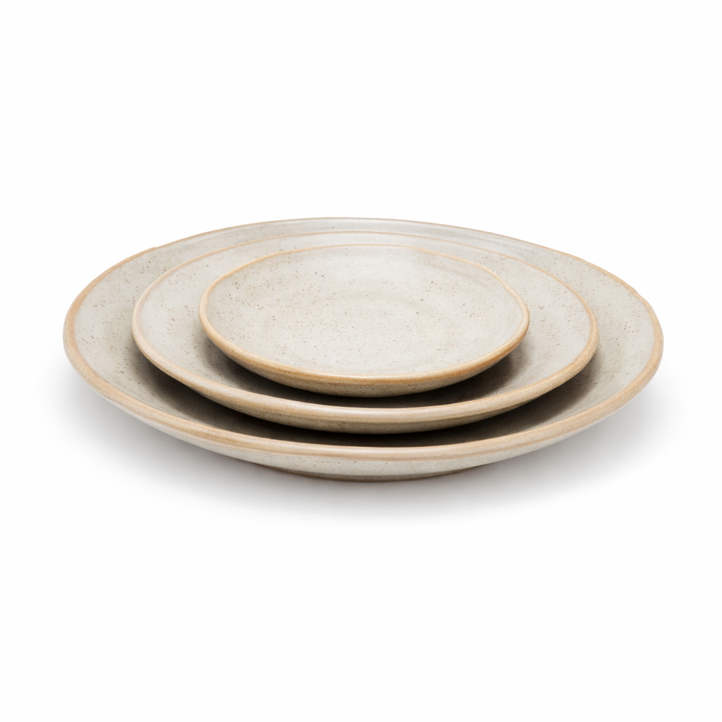 Shapeless Deep Plate Sandy Beige