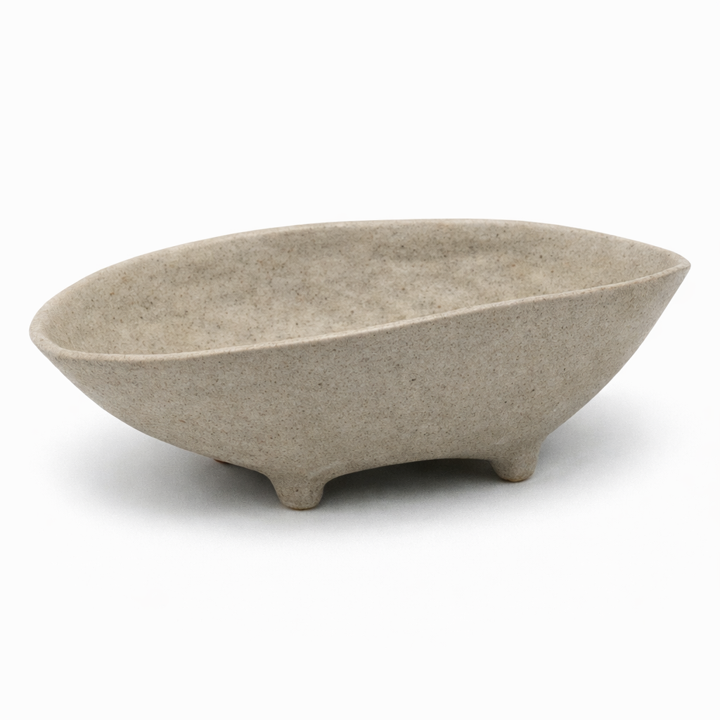 Deep Ice Cream Bowl Beige