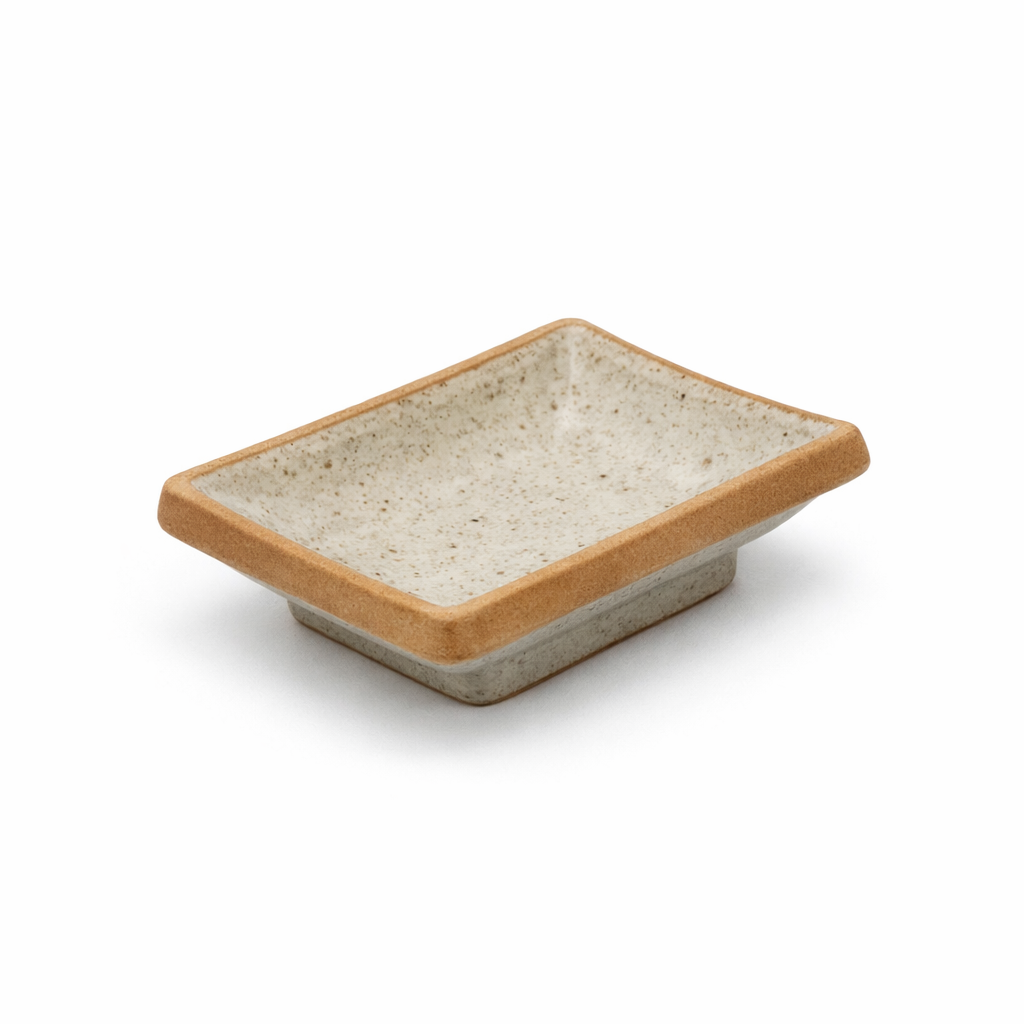 Suace Dish Sandy Beige 8.6x5.7CM