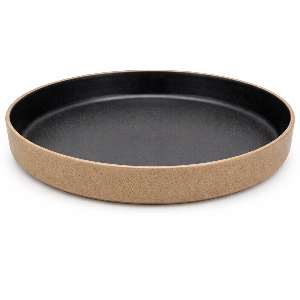 Deep Plate Ivory Black