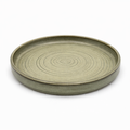 Round Plate Green (23CM)