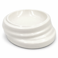Decorated Threaded Step Artistic Vegetable Insulation Plate White 23Cm