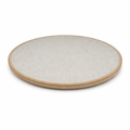 Flat Round Plate 30Cm Sandy Beige 30CM