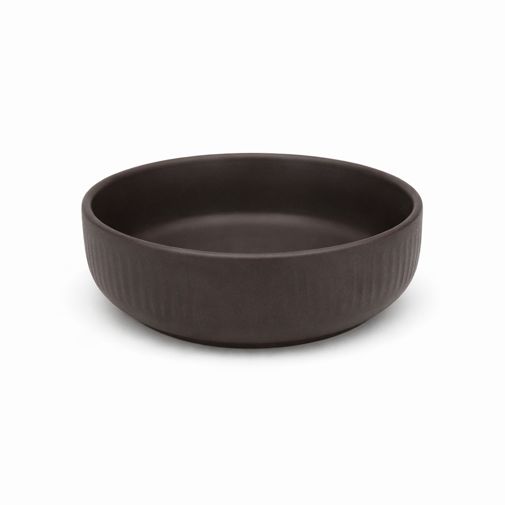Small Round Bowl Brown