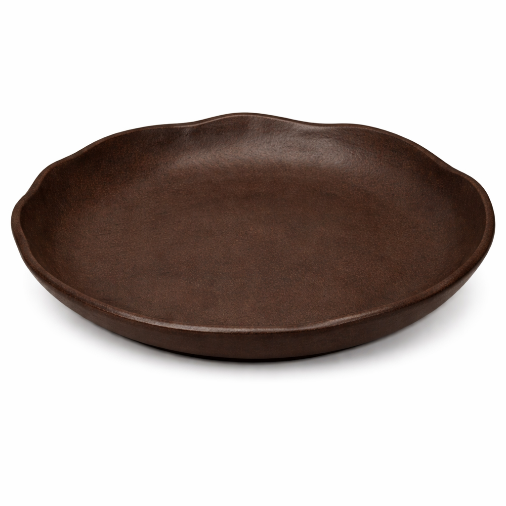 Soup Plate Brown