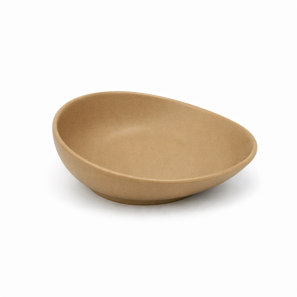 Melon Seed Bowl Beige (18x
