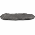 Oval Plate Grey Terra 25X11Cm