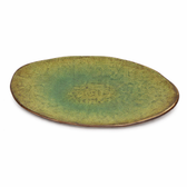 Dessert Plate Green Ocean