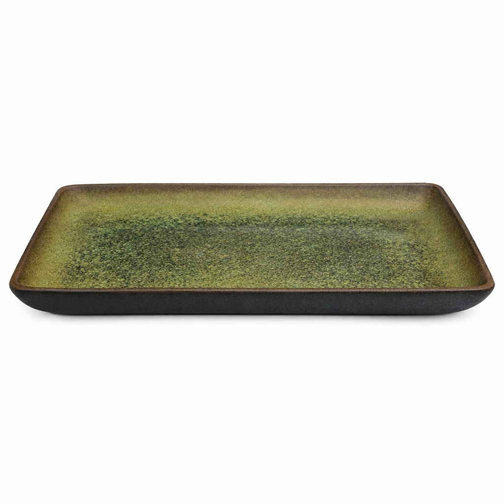 Rectangular Plate Green Ocean