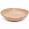 Deep Plate Cherry Blossom Pink Hand Kneaded (20X4.5Cm)
