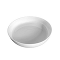 Auspicious Straight Sided Shallow Bowl White (35cm)