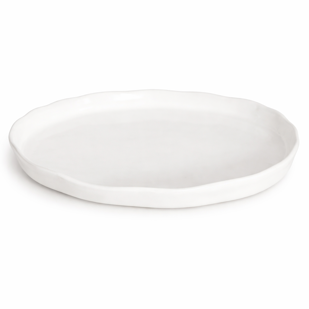 Bread Plate White