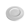 Polka Dot Plate White