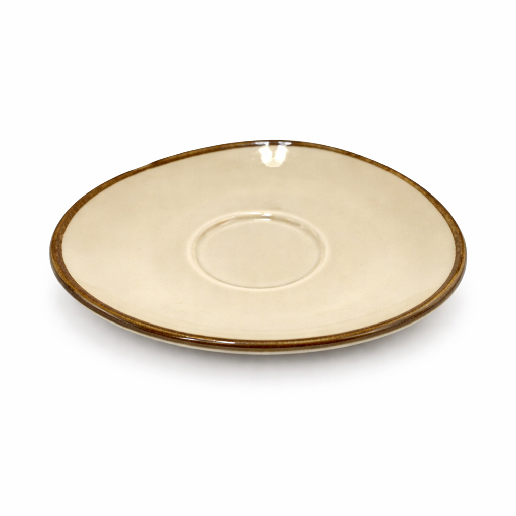 Tea Saucer Peach Color