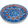 Decorated Salad Deep Plate (21X4Cm)