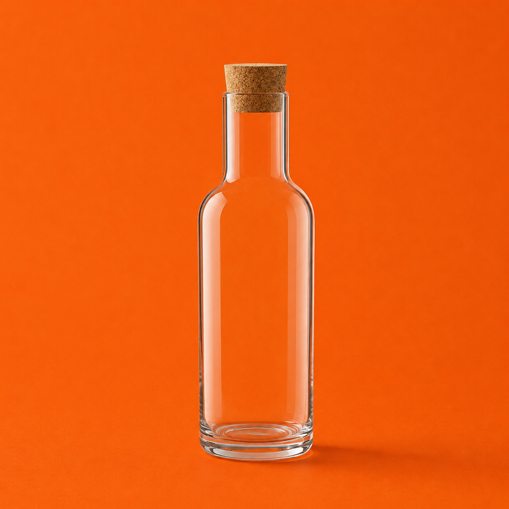 Sublime Carafe with Cork Stopper