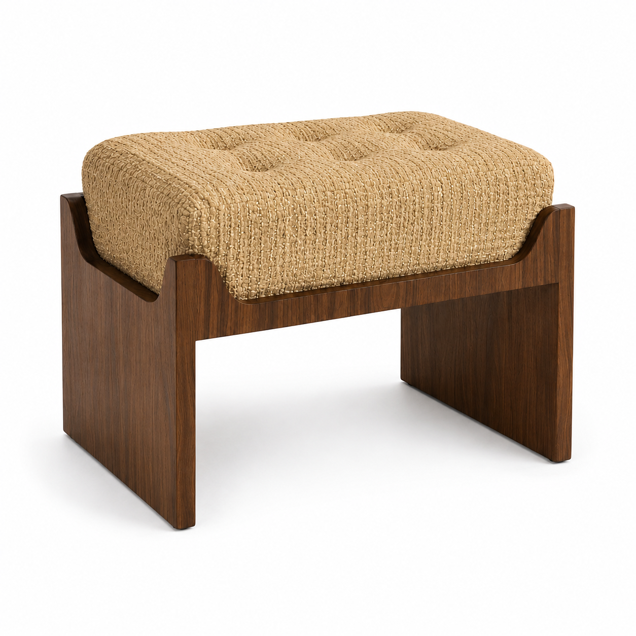 Modern Upholstered Bench Stool