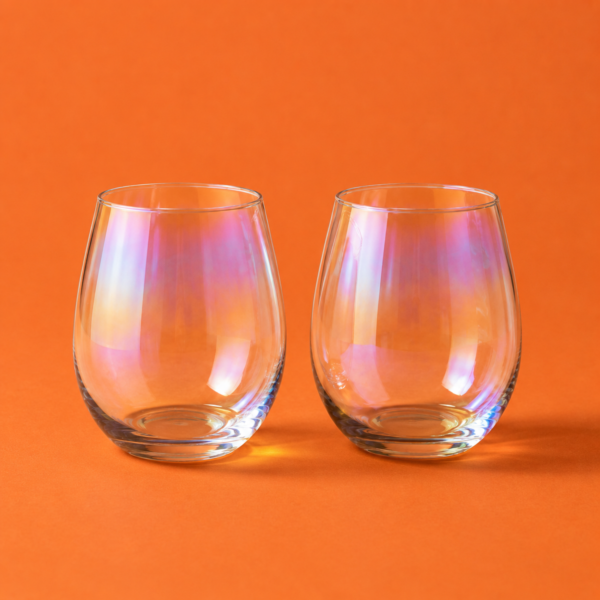 Lustre Glass Tumblers Set of 2 (2 Pcs)