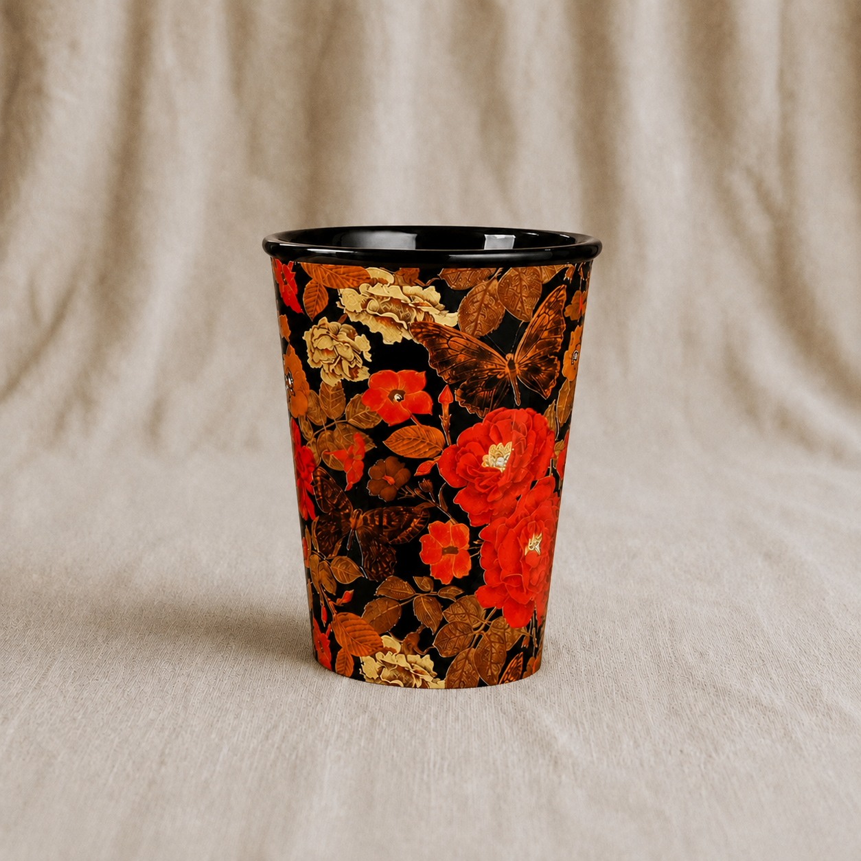 Bountiful Black Red Cup