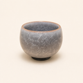Ice Crackle Crystal Glaze Gray Tea Cup