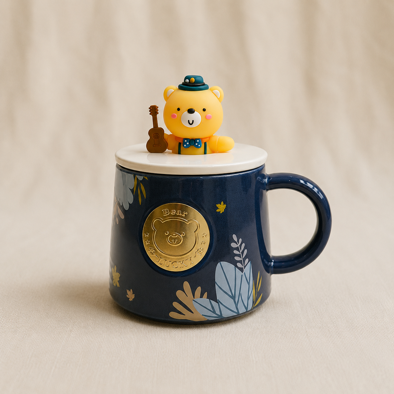 Happy Bear Kaien Ceramic Cup