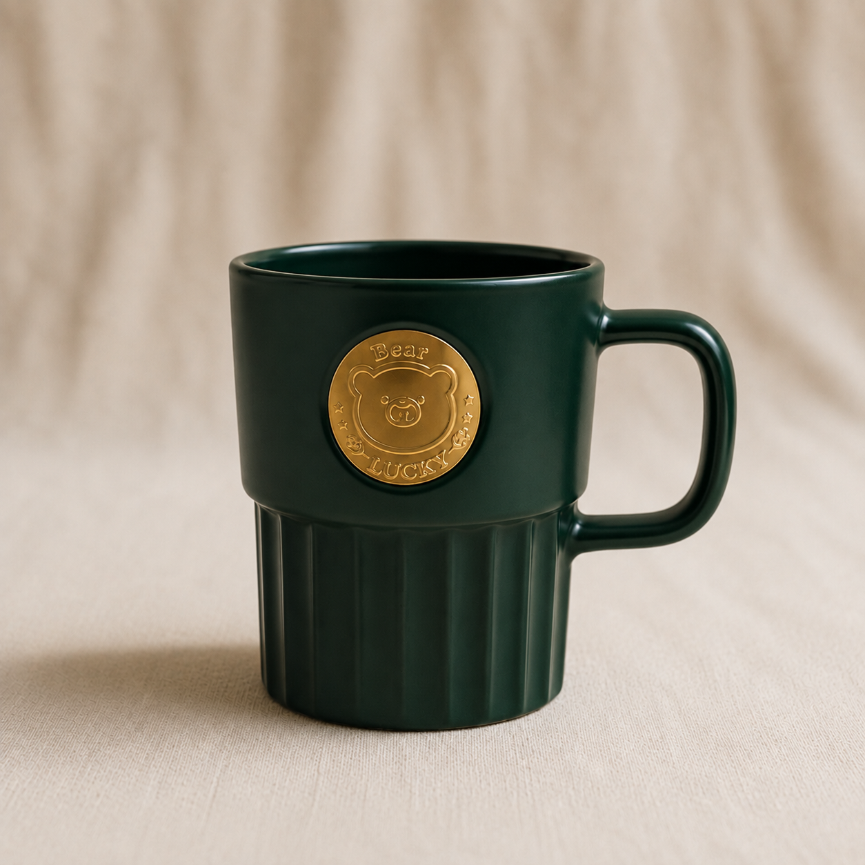 Happy Bear Baoli Ceramic Cup