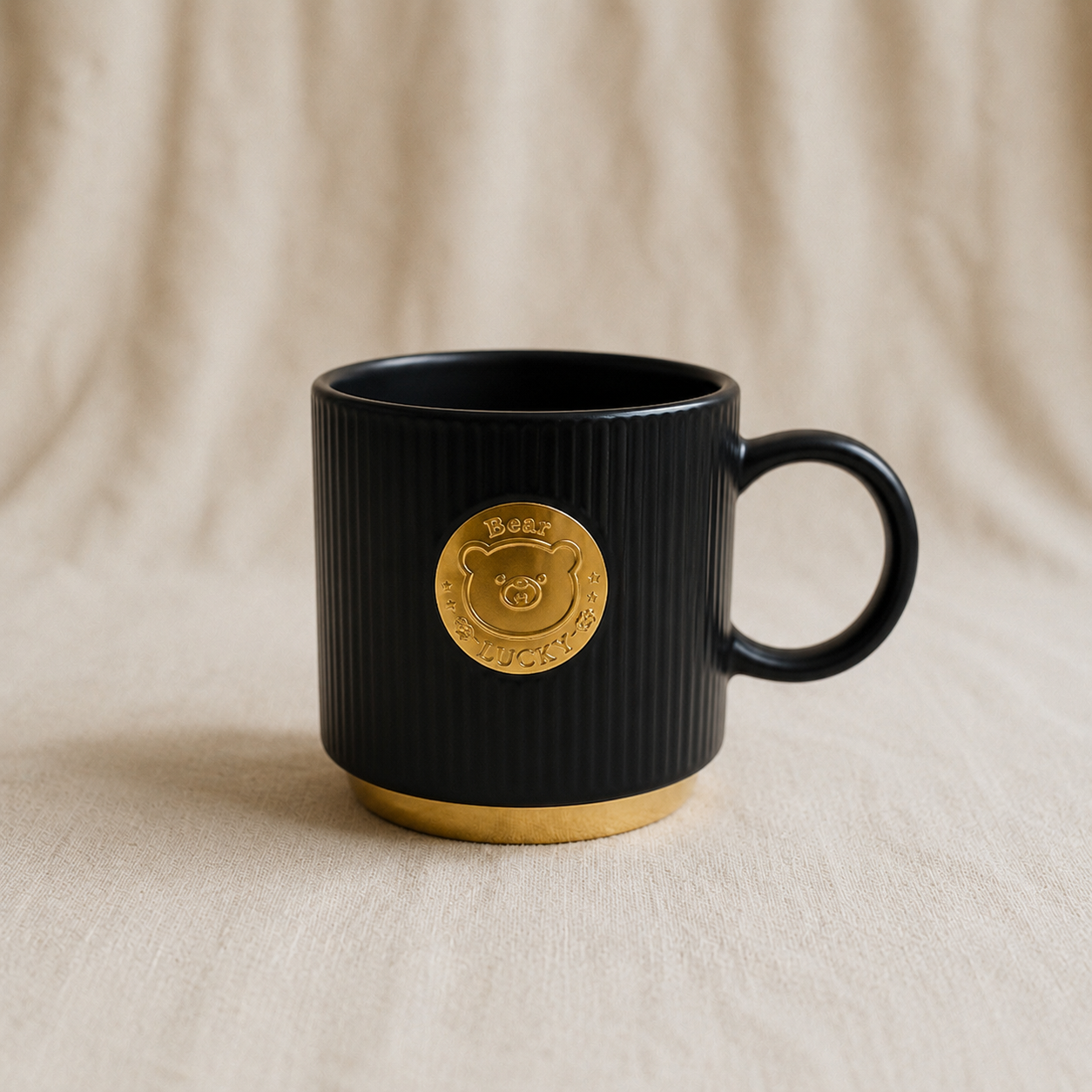Happy Bear Hasi Ceramic Cup