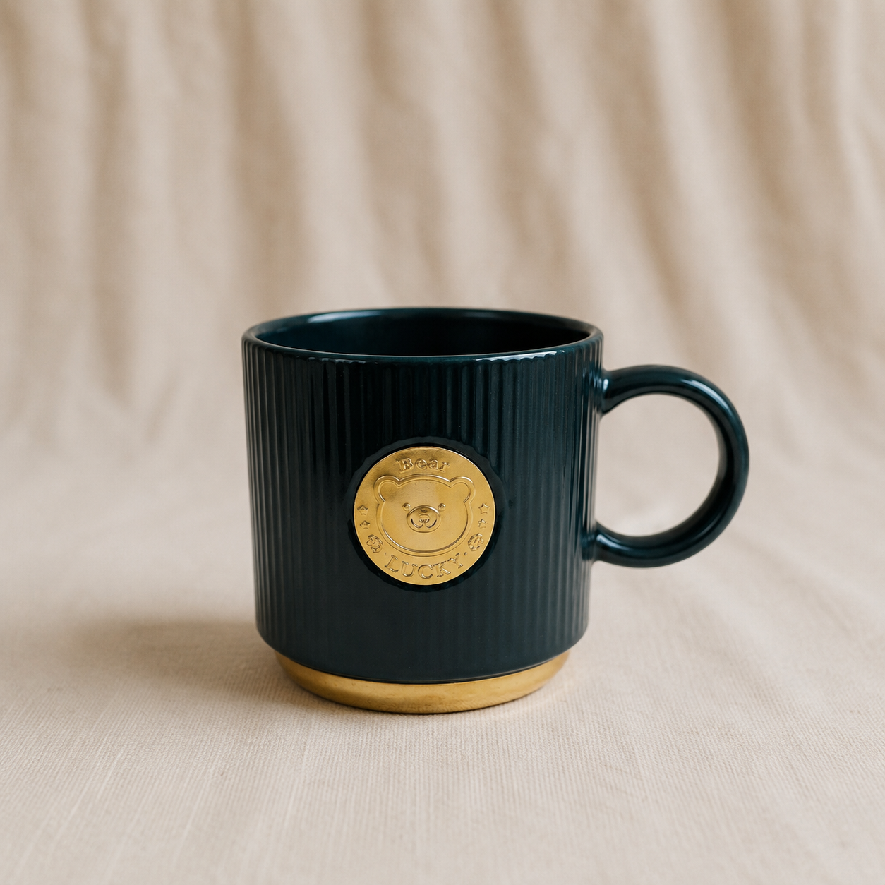 Happy Bear Hasi Ceramic Cup