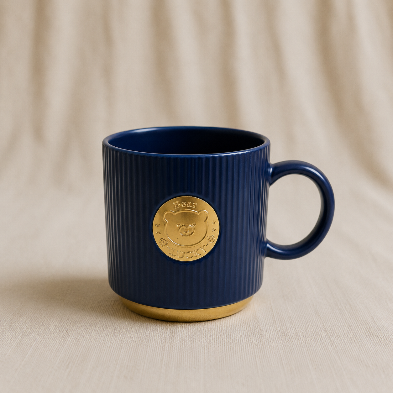 Happy Bear Hasi Ceramic Cup
