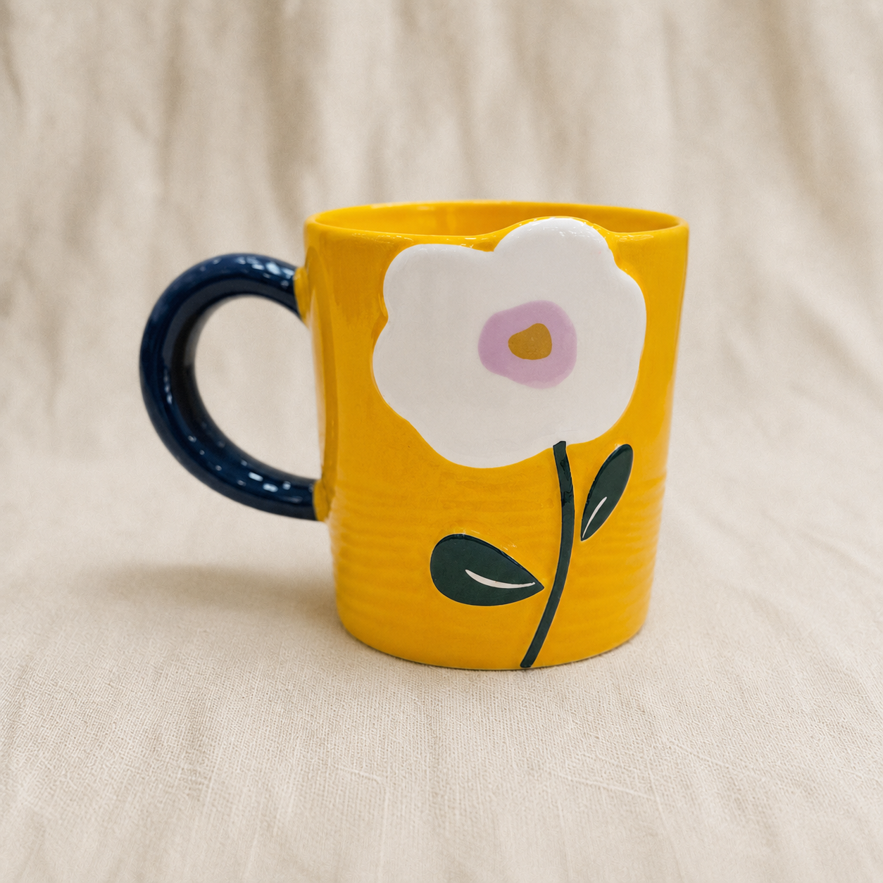 Flower Ceramic Cup